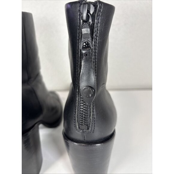 rag & bone The Classic Newbury Black Leather Chelsea Boots Women's Sz 39 US 8.5 - Picture 6 of 14